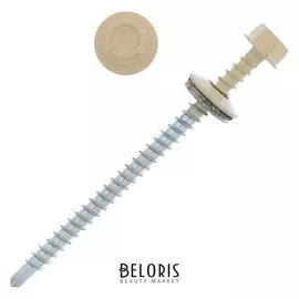 Саморезы кровельные 4.8х76 RAL 1014, бежевый, 100 шт.