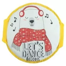 Санки-ледянки «Медведь», D=45 см