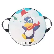 Санки-ледянки «Весёлый пингвинчик», D=35 см