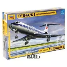 Сборная модель Пассажирский авиалайнер Ту-134 А/Б-3