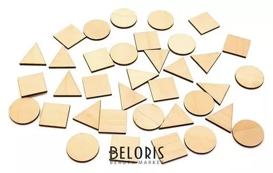 Счётный материал «Фигуры», набор 36 шт., 3-3,5 см