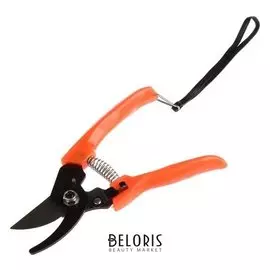 Секатор плоскостной, 7 (18 см), пластиковые ручки