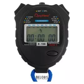 Секундомер, 10 отсечек