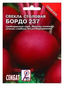 Семена хххl свекла "Бордо 237"