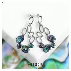 Серьги "Галиотис" молекулы