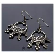 Серьги обереги «Радимичей» латунь