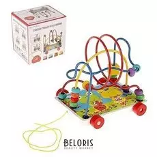 Серпантинка-лабиринт на колесиках Лягушата