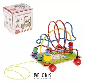 Серпантинка-лабиринт на колесиках Петушок