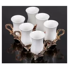 Сервиз чайный «Жасмин», 150 мл, на 6 персон