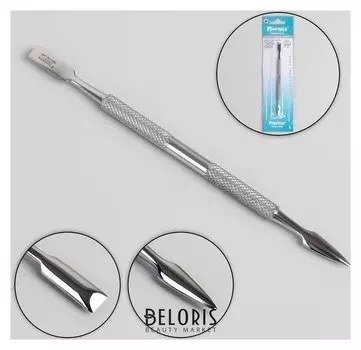 Шабер двусторонний, лопатка, копьё, 12 см, цвет серебристый