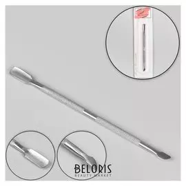 Шабер двусторонний, лопатка вогнутая, топорик, 12,6 см, цвет серебристый