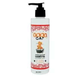 Шампунь антипаразитарный Good Cat для котят и кошек от блох и клещей, 250 мл.