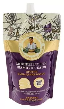 Шампунь-баня можжевеловый против выпадения волос
