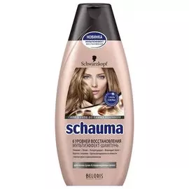 Шампунь для очень сухих и поврежденных волос 6 уровней восстановления (Объем 380 мл)