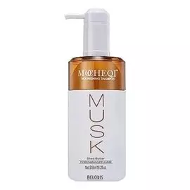 Шампунь для сухих, окрашенных и поврежденных волос с маслом Ши и гидролизованным кератином Nourishing Shampoo (Объем 518 мл)