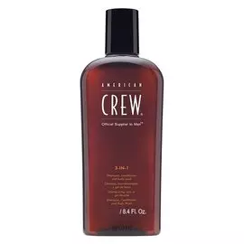 Шампунь, кондиционер и гель для душа 3 в 1 (Объем 100 мл)