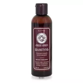 Шампунь тонизирующий, укрепляющий с черным кофе и цикорием