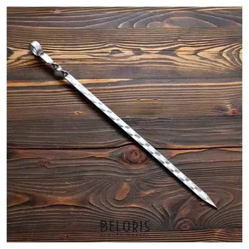 Шампур узбекский для люля кебаб широкий 40см/1,4 см