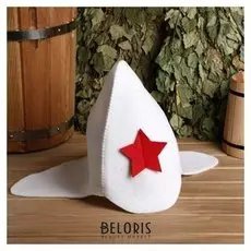 Шапка банная "Будёновка"