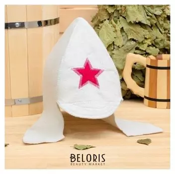 Шапка банная "Будёновка", войлок