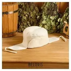 Шапка банная модельная "Ушанка"