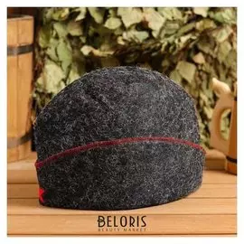 Шапка банная "Пилотка", войлок