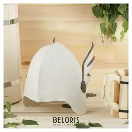 Шапка для бани и сауны "Гермес"