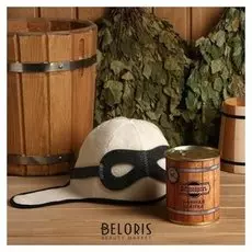 Шапка для бани в банке "Лётчик пилот"