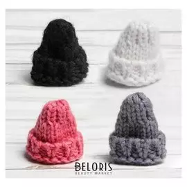 Шапка для игрушек вязанная набор 2 шт