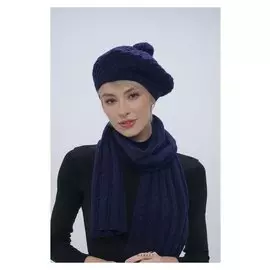 Шапка женская "Бриз" цвет темно-синий, р-р One Size