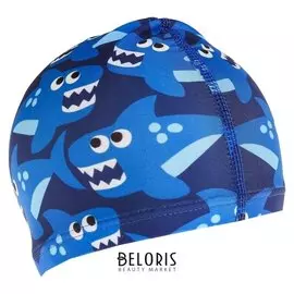 Шапочка для плавания детская Акулы