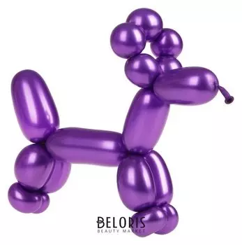 Шар для моделирования 160 «Хром», набор 22 шт., цвет фиолетовый