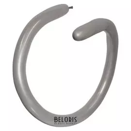 Шар для моделирования 160 стандарт, пастель, серый, набор 100шт.