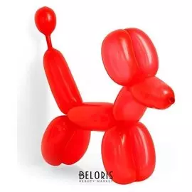 Шар для моделирования 260, пастель, набор 100 шт., цвет красный