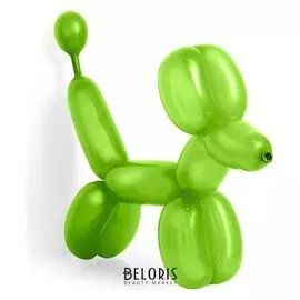 Шар для моделирования 260, пастель, набор 100 шт., цвет светло-зелёный