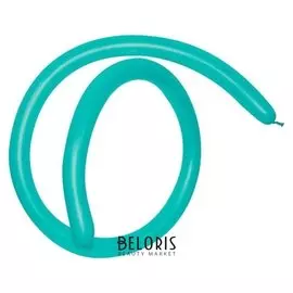 Шар для моделирования 260, пастель, набор 100 шт., цвет бирюзовый