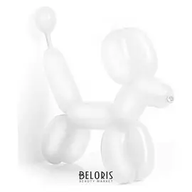 Шар для моделирования 260, пастель, набор 50 шт., цвет белый