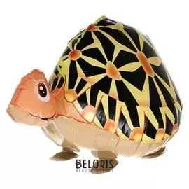 Шар фольгированный 12" «Черепашка», на лапках, индивидуальная упаковка