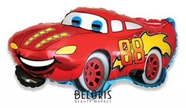 Шар фольгированный 12" «Машина», тачка, для палочки