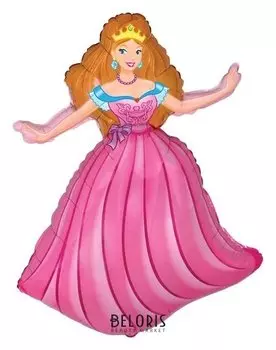 Шар фольгированный 12" «Принцесса» для палочки