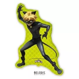 Шар фольгированный 13" «Супер-кот», для палочки