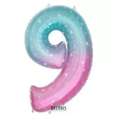 Шар фольгированный 34""9", нежные искры