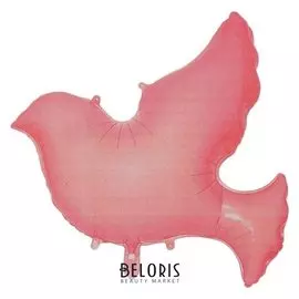 Шар фольгированный 34" «Голубь», цвет розовый