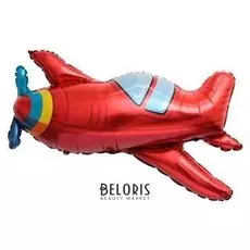 Шар фольгированный 38"фигура"самолет"
