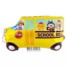 Шар фольгированный 42""школьный автобус"