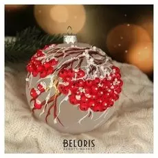 Шар "Гроздья рябины" 9,5 см