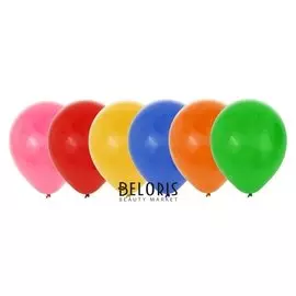 Шар латексный 10", пастель, набор 5 шт.
