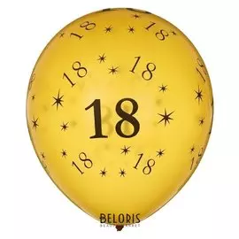 Шар латексный 12""18", набор 6 шт