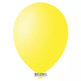 Шар латексный 12", декоратор, набор 100 шт., цвет жёлтый