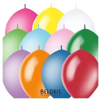 Шар латексный 12", линколун, декоратор, набор 50 шт.